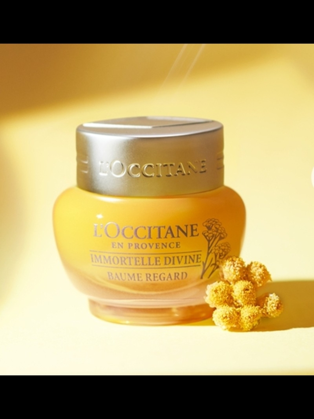 L'Occitane Immortelle Divine Eye Balm 0.5 Fl Oz NWOB
